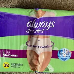 Always Discreet Postpartum Underwear